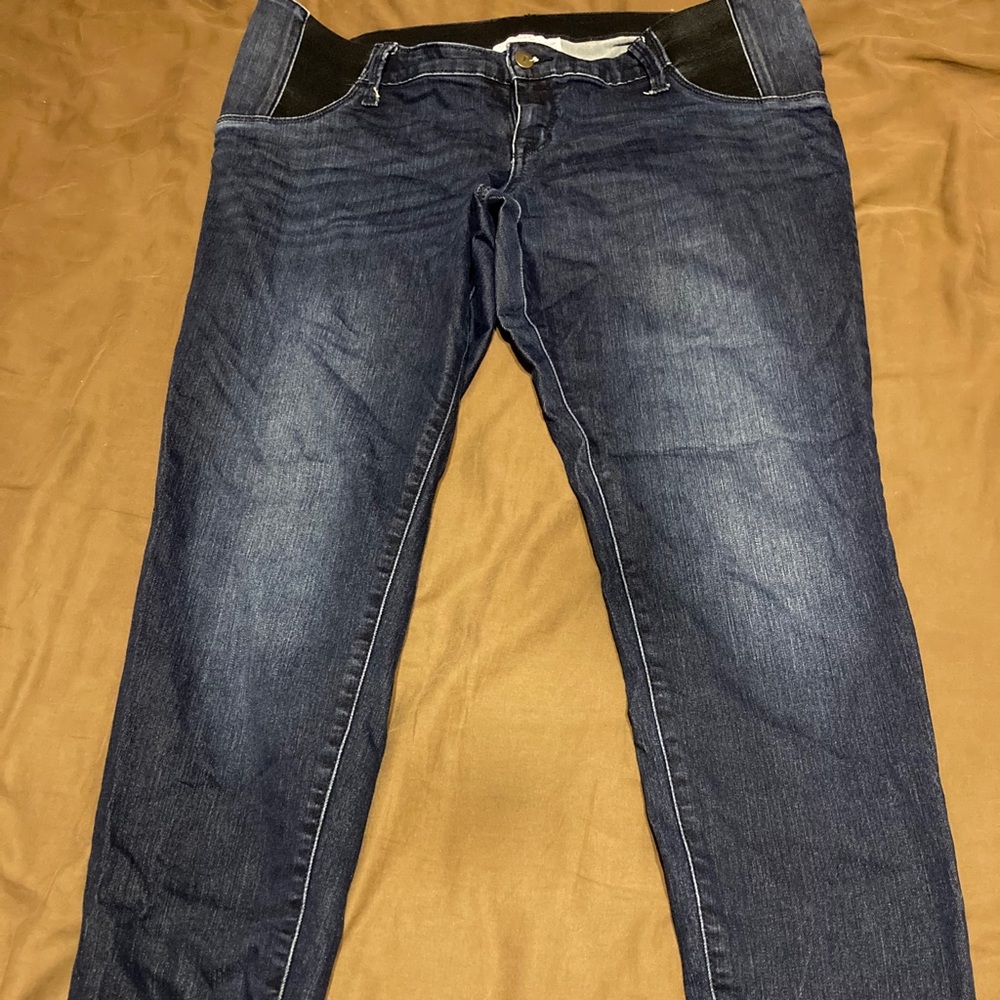 Maternity Jeggings. Size 14 great stretch